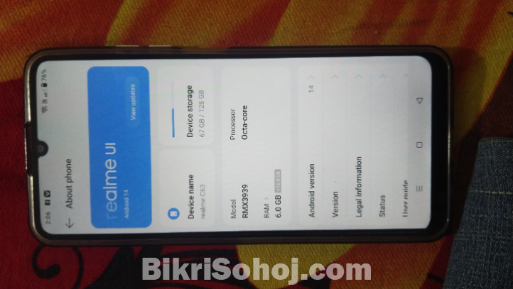 Realme C63